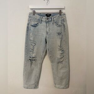 🩷Edgely relaxed boyfriend crop jeans